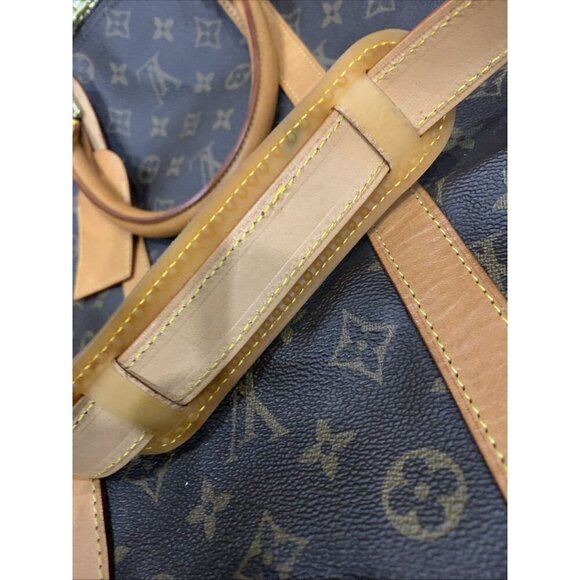 Louis Vuitton Brown Coated Canvas Keepall 60 Travel Duffle Bag FL0060 - Picture 6 of 16